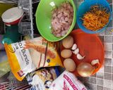Foto langkah ke 1 dari resep Nugget ayam wortel/naget ayam mudah.