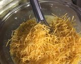 A picture of step 3 of Omelet potatoes.