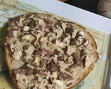 Foto del paso 5 de la receta: Tarta corazón, bizcocho de yogurt de limón... Locura chocolate y frutas