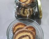 A picture of step 8 of Eggless Whole wheat flour (Aata) Pinwheel cookies(No Oven Recipe).