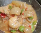 Foto langkah ke 5 dari resep Kotokan Santan Udang Cecek & Pete.