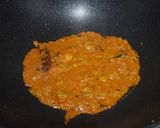 A picture of step 4 of Soya Chaap Masala.