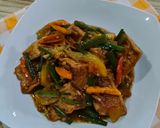Foto langkah ke 7 dari resep Tahu Tumis Bunga Bawang.
