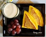 Foto langkah ke 5 dari resep Roti Panggang Telur.