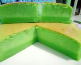 Foto langkah ke 6 dari resep Javanese chese cake pandan.