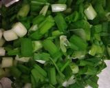 લીલી-ડુંગળી સેવ ટામેટા શાક(Green onion sev tomato sabji recipe in gujarati) રેસીપી સ્ટેપ1ફોટો