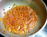 A picture of step 6 of Dal palak.