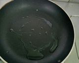 A picture of step 2 of Besan peanuts beans pizza.