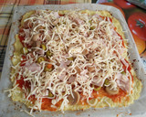 Foto del paso 4 de la receta: Pizza con base de coliflor