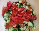 A picture of step 2 of Fresh salad.