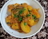 A picture of step 7 of Shalgam ki Sabji.