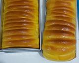 Foto langkah ke 5 dari resep Roti Sisir Labu Kuning Empuk.