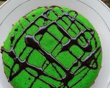 Foto langkah ke 7 dari resep Bolu kukus pandan coklat.
