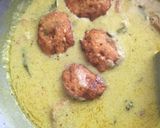 A picture of step 4 of Curd curry.