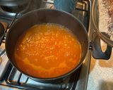 A picture of step 7 of Mexican Red Rice (Arroz Rojo).