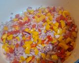 A picture of step 2 of Prawn & Chorizo Risotto.