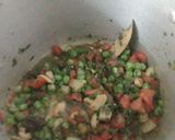 A picture of step 5 of Pudina Rice.