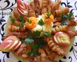Szezámmagos csirkecsíkok recept fázis 1 fotója