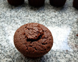 Foto del paso 5 de la receta: Muffin de chocolate, relleno 🍓 🧁