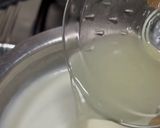 A picture of step 1 of Chhena Poda.