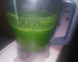 A picture of step 8 of Alu Palak.