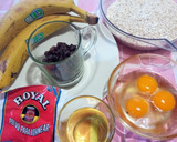 Foto del paso 1 de la receta: Budín de bananas y avena con pasas de uva. Sin azúcar. Sin manteca