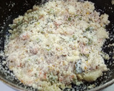 A picture of step 4 of Rava Upma.