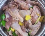 รูปขั้นตอนการทำที่ 2 ของ ไก่เนื้อนึ่งสมุนไพร