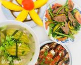 Hình bước làm 6 của món Cơm trưa 3 món (F5)