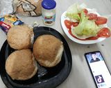 A picture of step 4 of Beef burger.