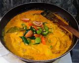 Foto langkah ke 4 dari resep Ikan Pindang Cue,Tahu,Tempe,Kuah Santan.