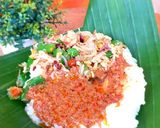 Foto langkah ke 4 dari resep Bubur Bali Bumbu Kacang#Bubuh Bali Mebase Kacang.