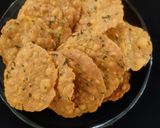 A picture of step 4 of Gehu methi puri.