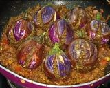A picture of step 15 of Dhaba style Baingan Masala.