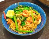Hình bước làm 7 của món Mì xào cay ớt sate