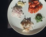 A picture of step 2 of Seafood pasta with chorizo.