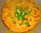 A picture of step 7 of Capsicum and Corn ki sabzi.