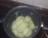 Foto del paso 3 de la receta: Bocados de bacalao rebozado y frito con puré de papas