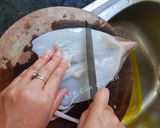 Hình bước làm 1 của món Mực ống nướng mọi