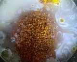 A picture of step 3 of Adas Polo (Persian Lentil Rice).