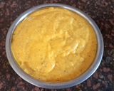 A picture of step 3 of No oil No boil Mango Oats Smoothie bowl.