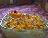 A picture of step 5 of Mango bread pudding.