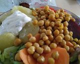 Une image de l'étape 5 de Salade de pois chiche rôti.