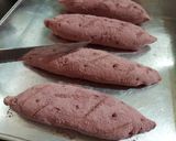 Foto langkah ke 10 dari resep Sweet Potato Mochi Bread.