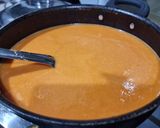 A picture of step 2 of Tomato soup.