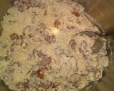 A picture of step 2 of Badam pakora.