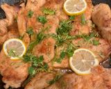 Hình bước làm 3 của món Gà sốt chanh (lemon chicken sauce)