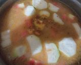 A picture of step 5 of Lauki daal.