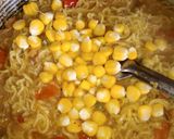 A picture of step 2 of Cheese and corn Maggi 😋.