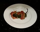 A picture of step 5 of Roasted Bacon Cheddar Jalapeno Peppers.